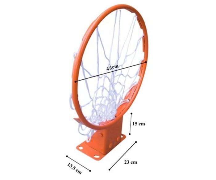 Kích thước cột bóng rổ, trụ bóng rổ, rổ bóng rổ chuẩn