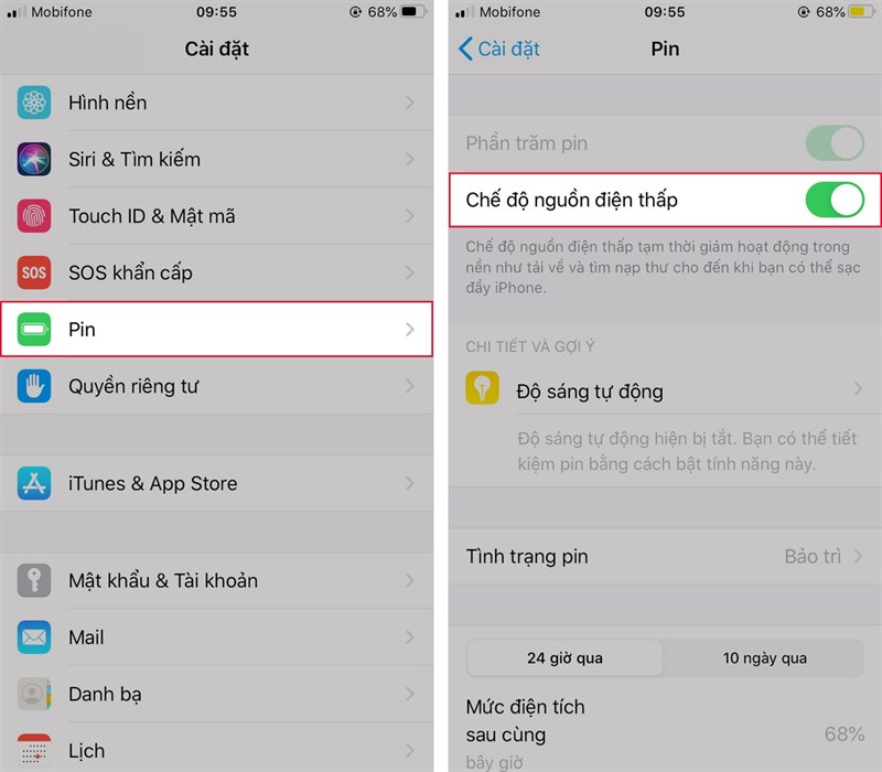 Cách tiết kiệm pin cho iPhone để sử dụng tốt hơn trong một ngày 2024