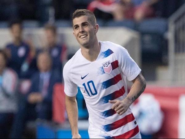 Christian Pulisic trong màu áo đội tuyển Hoa Kỳ