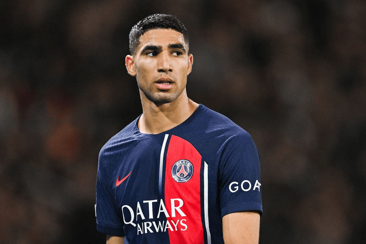 Tiểu sử cầu thủ Achraf Hakimi hậu vệ CLB Paris Saint-Germain